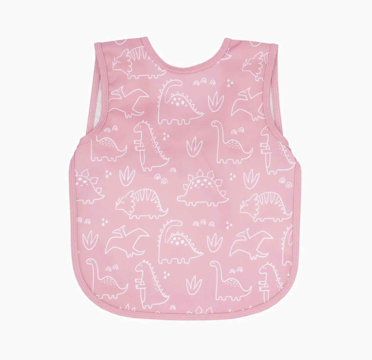 Bapron - Dino Friends (Blush) Preschool Size (3-5 YRS)