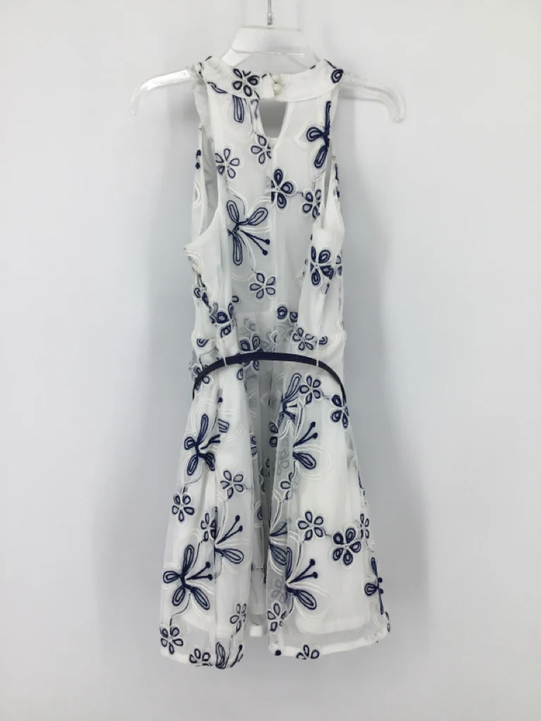Beautees Child Size 6 Navy Dress - girls - Image 2