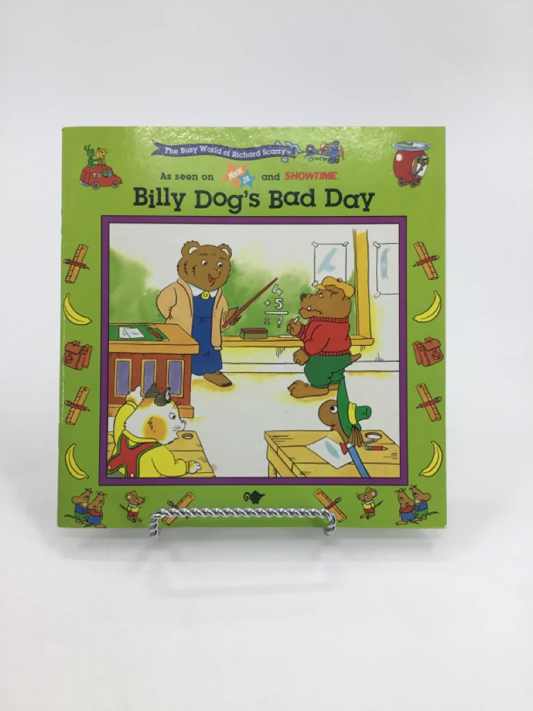Billy Dog's Bad Day Paperback Book
