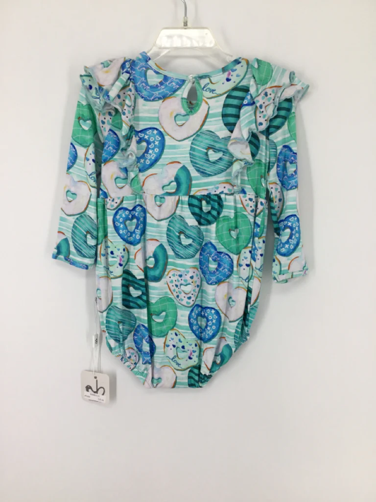 Birdie Bean Child Size 3 Blue Valentine's Day - Image 3