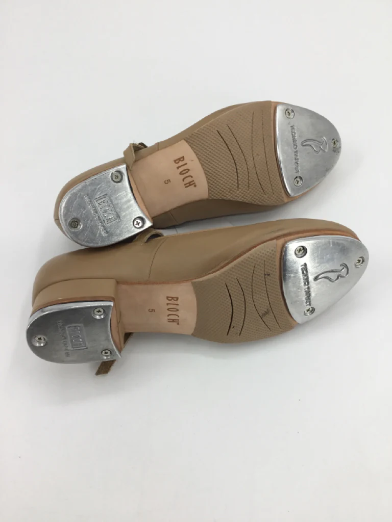 Bloch Child Size 5 Youth Tan Sport/Dance Shoes - Image 2