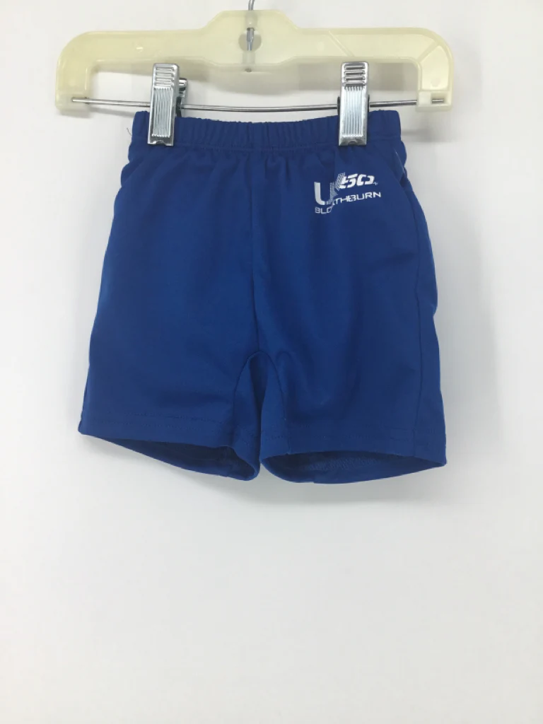 Block the Burn Child Size 3-6 Months Blue Solid Swimwear - boys