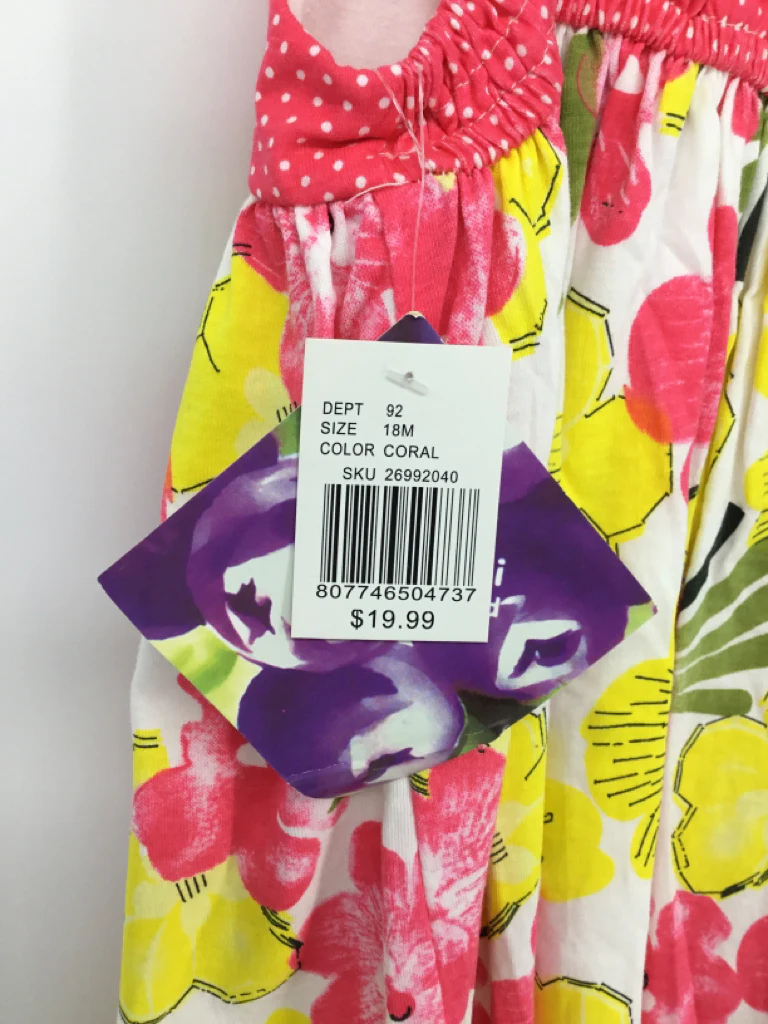 Blueberi Boulevard Child Size 18 Months Pink Dress - girls - Image 2