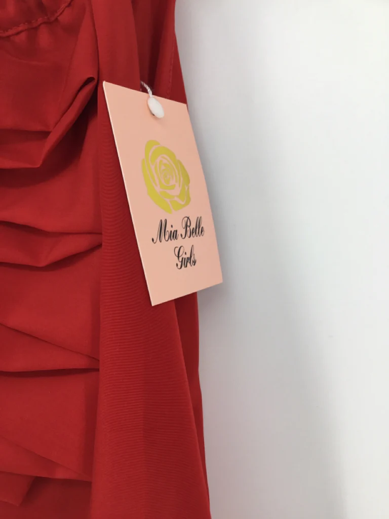 BMG Child Size 4 Red Shirt - girls - Image 2
