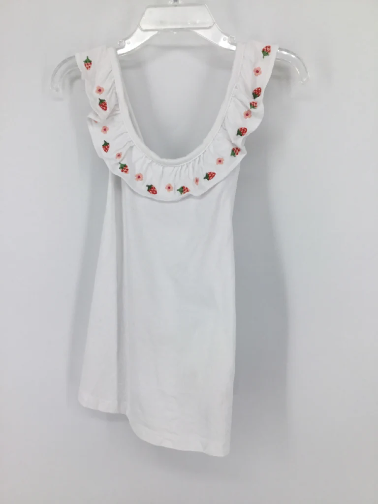 Boden Child Size 5 White Tank top - girls