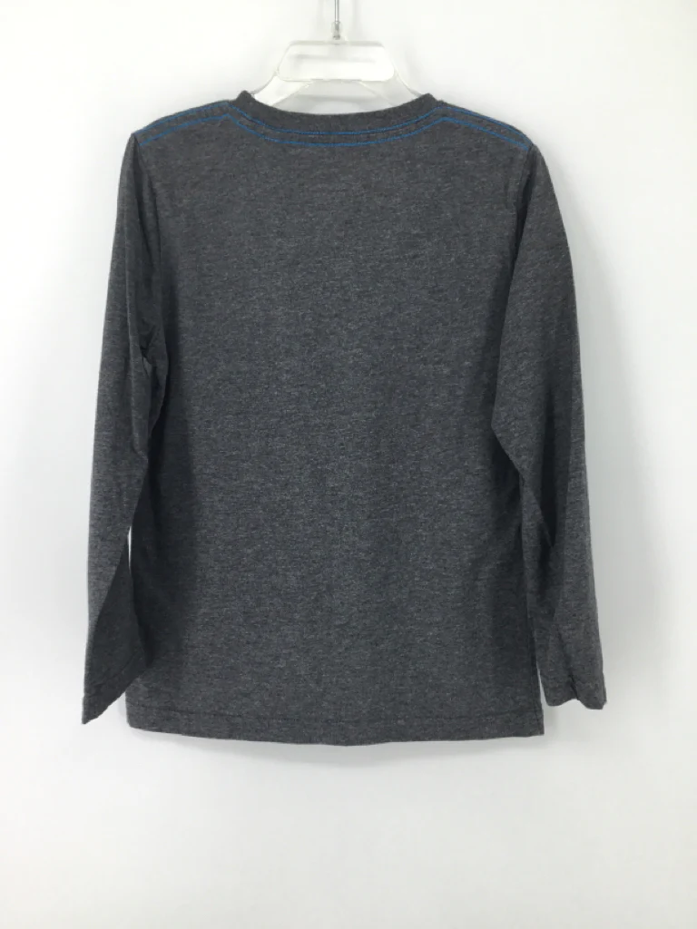 Boden Child Size 6 Gray screen printed T-shirt - boys - Image 2