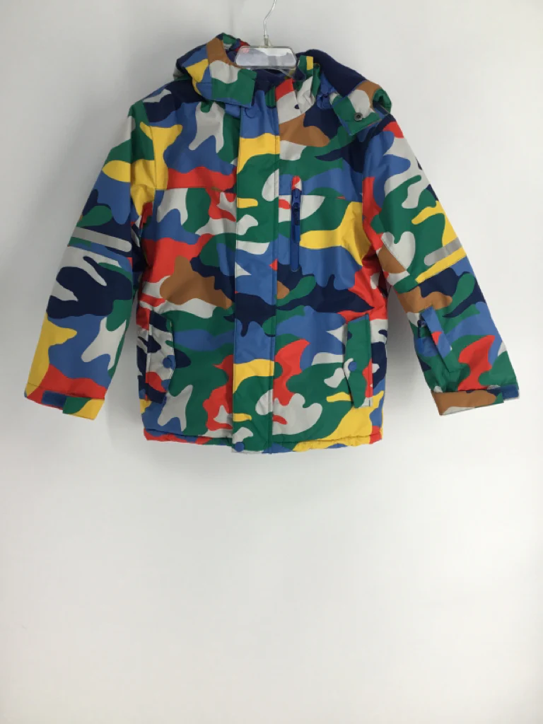 Boden Child Size 6 Multi-Color Camoflage Outerwear - boys