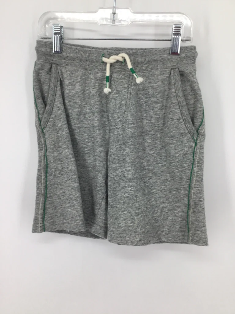 Boden Child Size 8 Gray Solid Shorts - boys