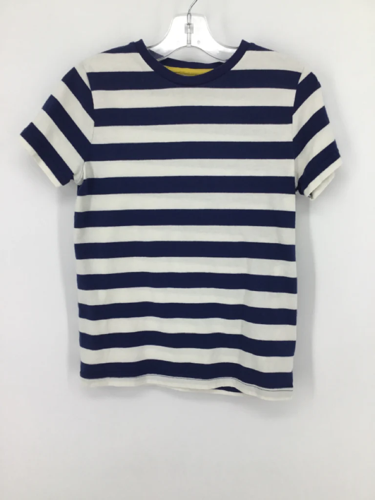 Boden Child Size 8 Navy Stripe T-shirt - boys