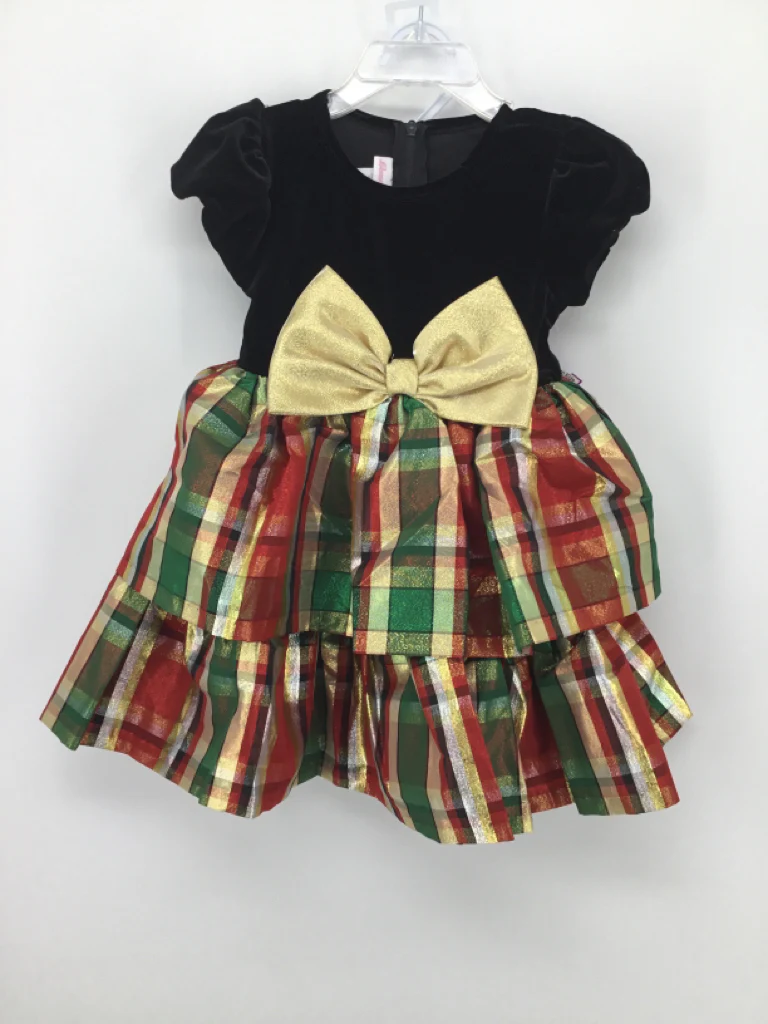 Bonnie Baby Child Size 24 Months Red Dress - girls