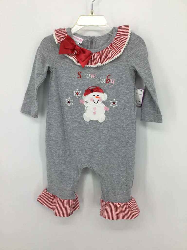 Bonnie Baby Child Size 6-9 Months Gray Outfit - girls