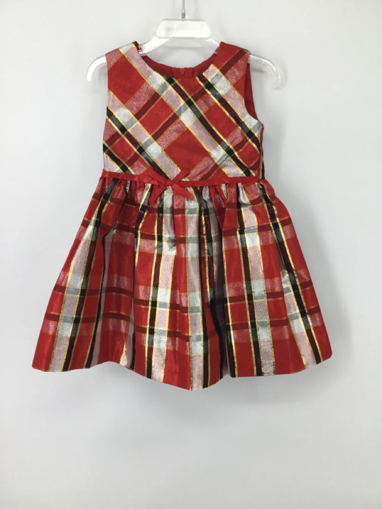 Bonnie Jean Child Size 3 Red Dress - girls