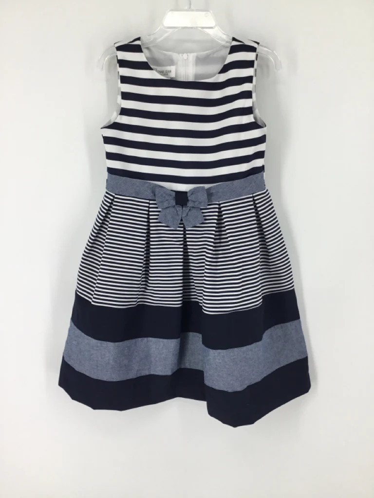 Bonnie Jean Child Size 5 Navy Dress - girls