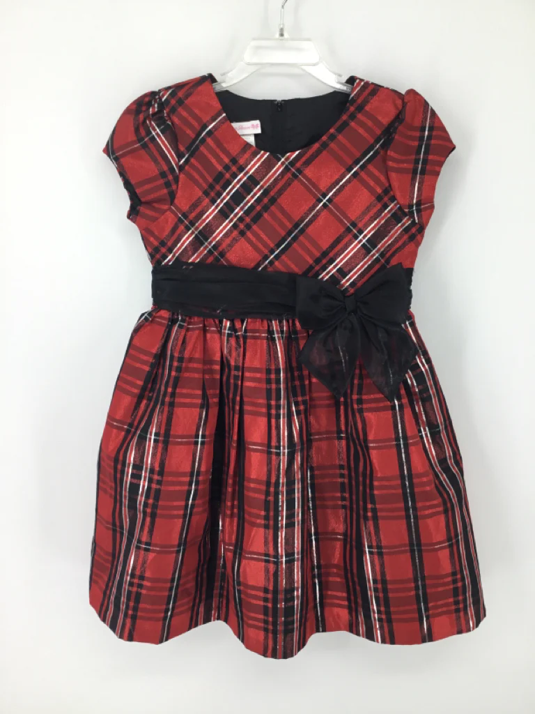 Bonnie Jean Child Size 6 Red Dress - girls