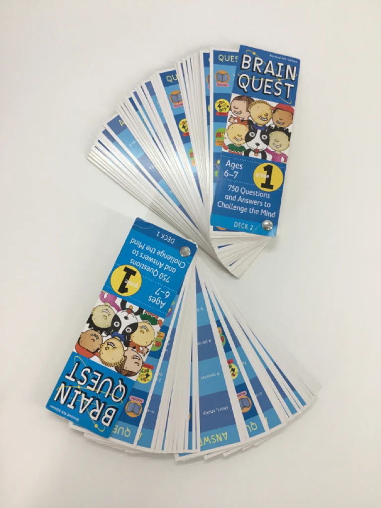 Brain Quest Grade 1 Ages 6-7 Deck 1 & 2