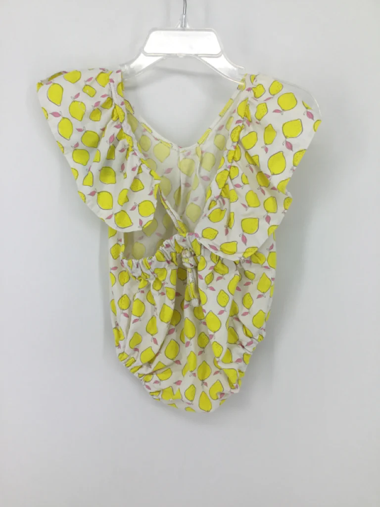 brandless Child Size 0-3 Months Yellow Outfit - girls - Image 2