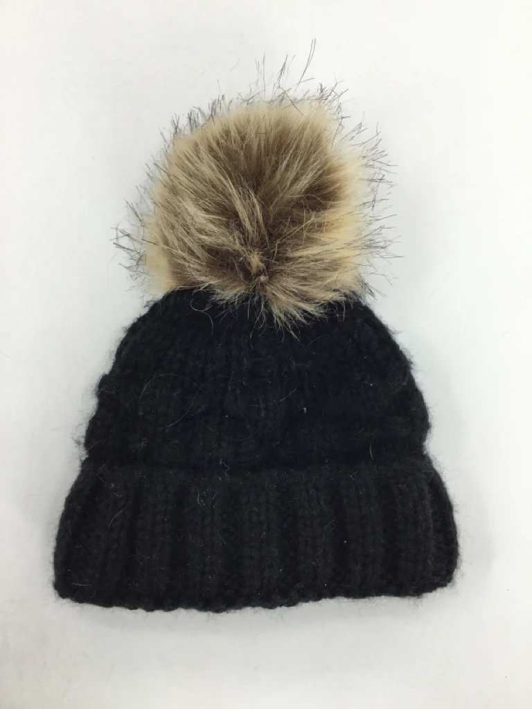 brandless Child Size 12 Months Black Hats - girls