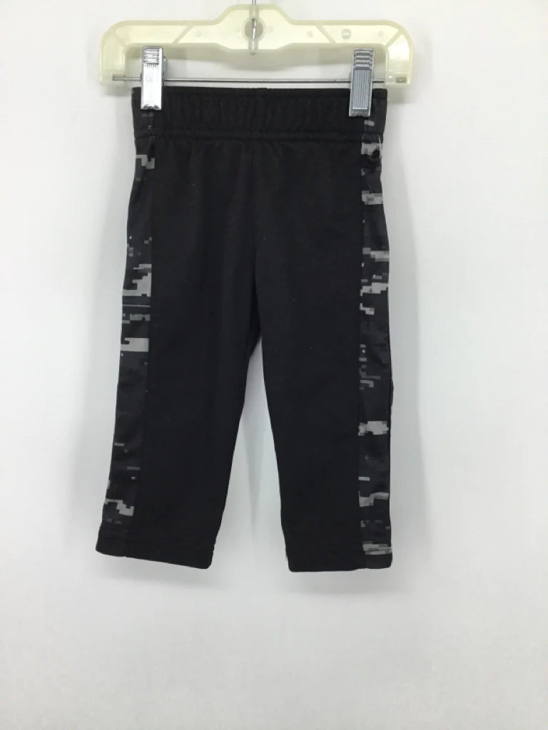 brandless Child Size 12 Months Black Solid Pants - boys
