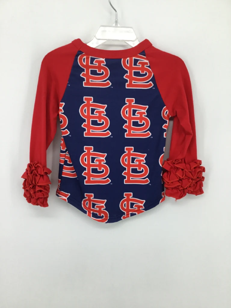 brandless Child Size 18 Months Red Shirt - girls - Image 2