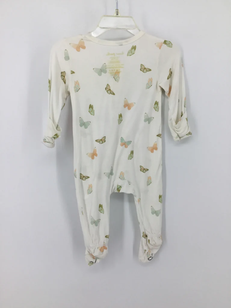 brandless Child Size 3-6 Months White Sleepers - Image 2