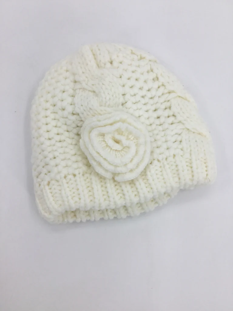 brandless Child Size One Size White Hats - girls