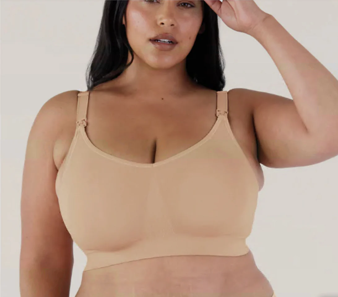 Plunge Full Cup Bra Size Range Medium-FC Black Wireless - Image 6