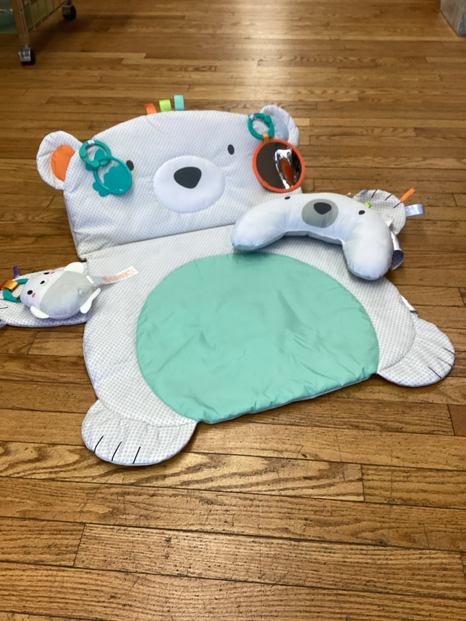 Bright Starts Tummy Time Prop & Play Mat