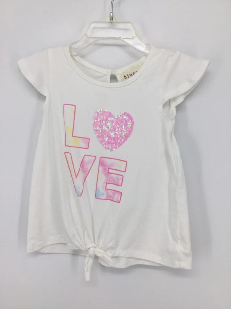 btween Child Size 18 Months White Valentine's Day Shirt