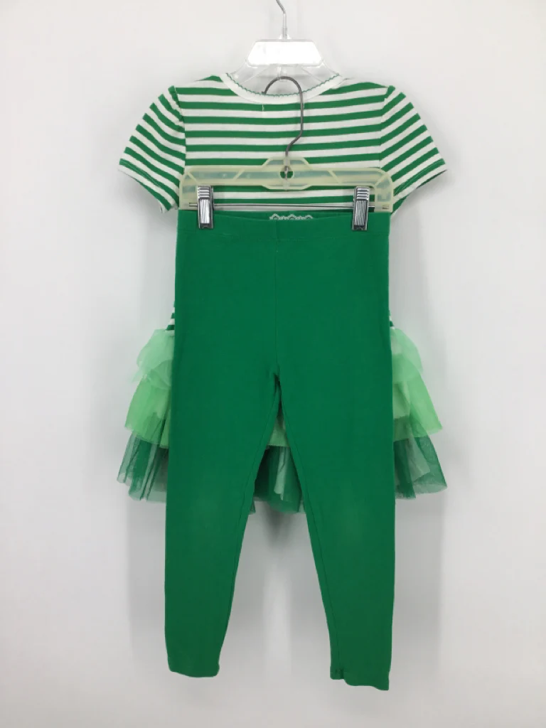 btween Child Size 5 Green St Patricks Outfit - Image 2