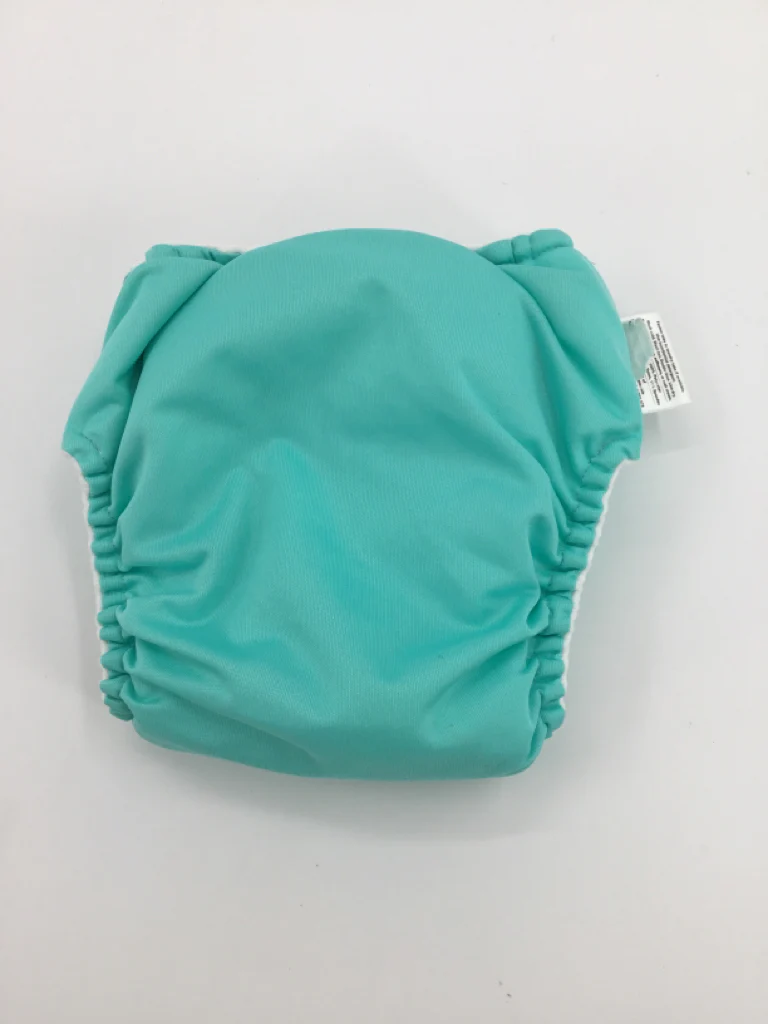 Bum Genius Child Size One Size Blue Solid Pocket Cloth Diaper - Image 2