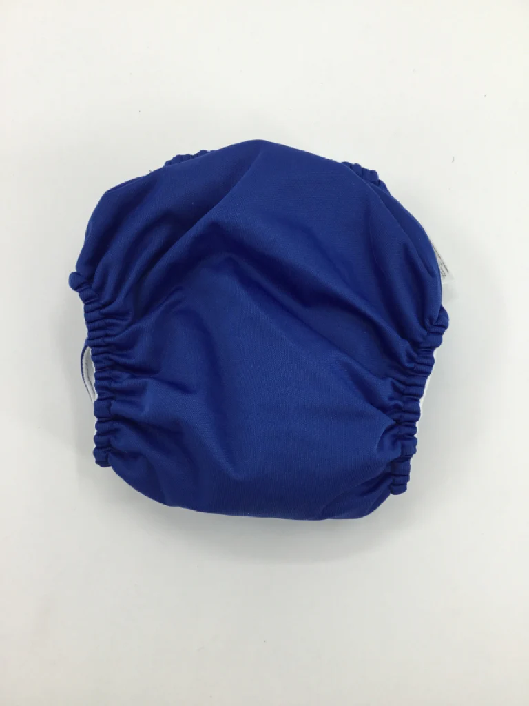 Bum Genius Child Size One Size Blue Solid Pocket Cloth Diaper - Image 2