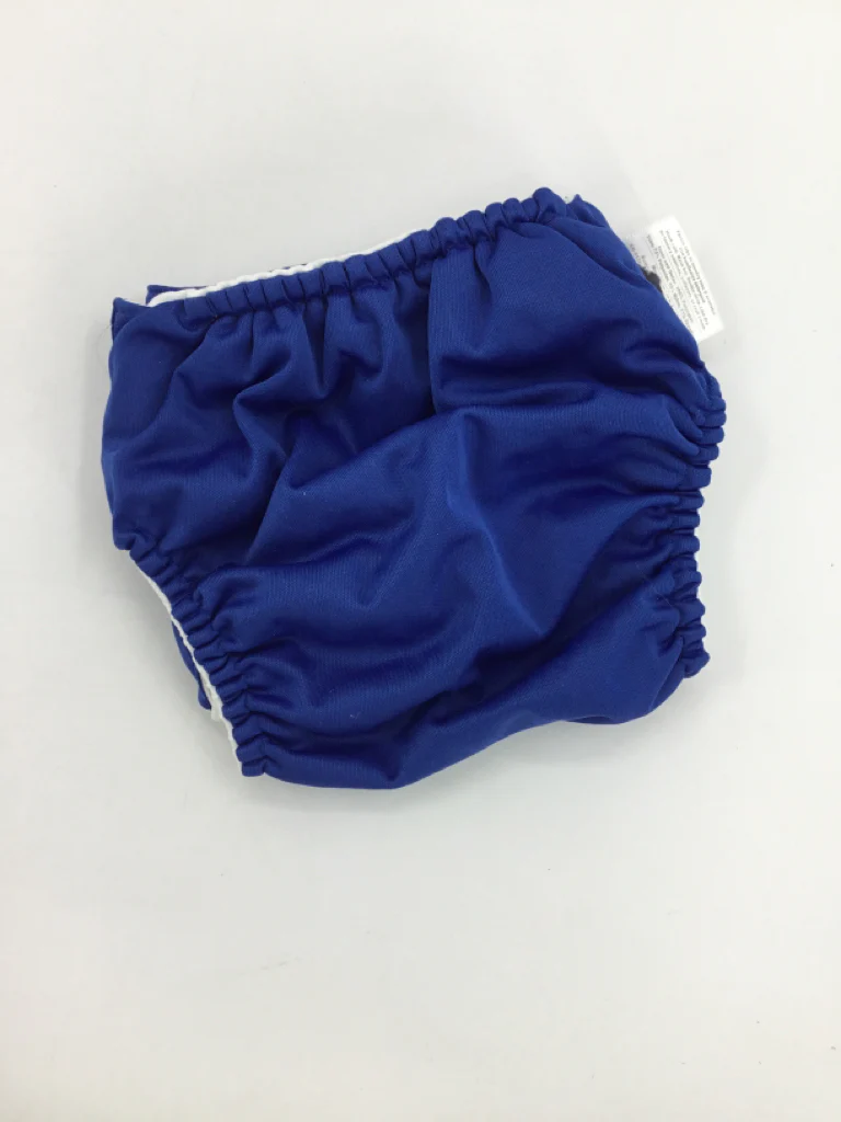 Bum Genius Child Size One Size Blue Solid Pocket Cloth Diaper - Image 2