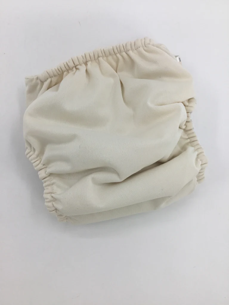 Bum Genius Child Size One Size Cream Solid Free Time Cloth Diaper - Image 2