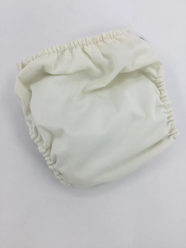 Bum Genius Child Size One Size Cream Solid Free Time Cloth Diaper - Image 2