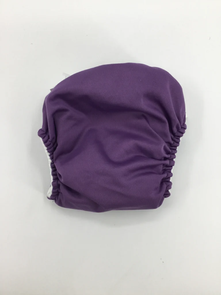 Bum Genius Child Size One Size Purple Solid Pocket Cloth Diaper - Image 2