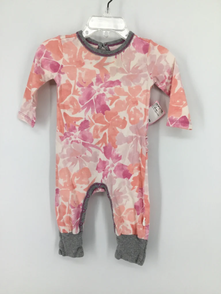 Burt's Bees Baby Child Size 0-3 Months Pink Outfit - girls