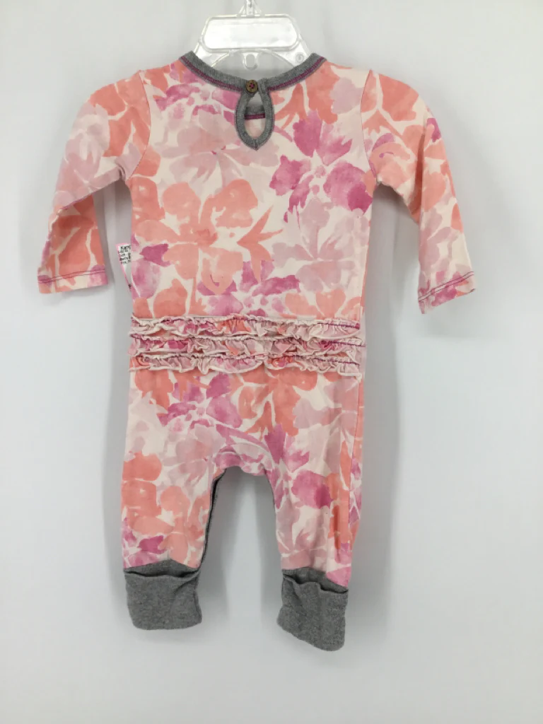 Burt's Bees Baby Child Size 0-3 Months Pink Outfit - girls - Image 2