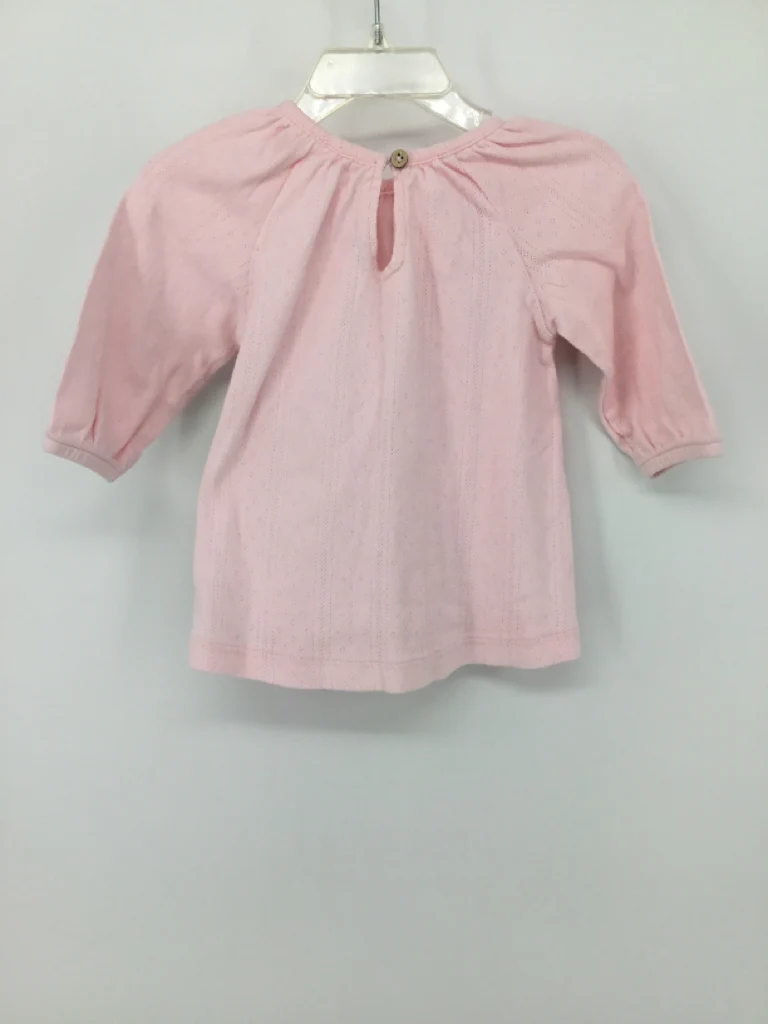 Burt's Bees Baby Child Size 3-6 Months Pink Dress - girls - Image 2