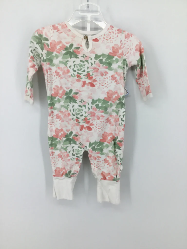 Burt's Bees Baby Child Size 3-6 Months Pink Outfit - girls