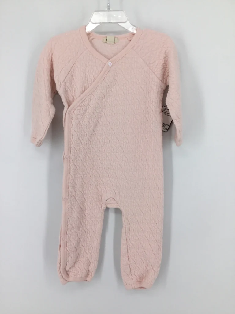 Burt's Bees Baby Child Size 6-9 Months Pink Outfit - girls