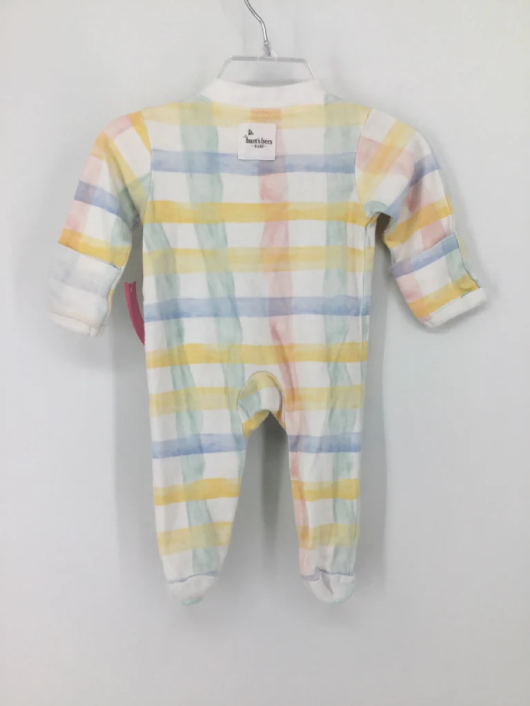 Burt's Bees Baby Child Size Newborn Multi-Color Sleepers - Image 2