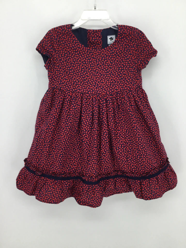 Busy Bees Child Size 4 Red Dress - girls