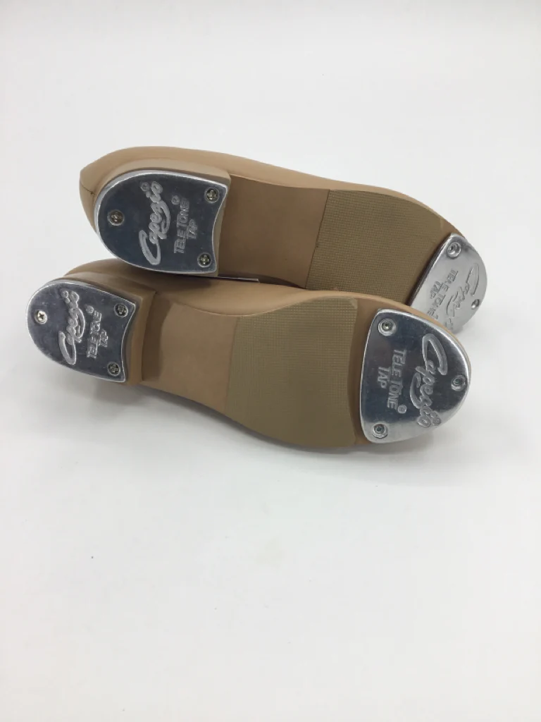 Capezio Child Size 2.5 Youth Tan Dress Shoes - Image 2