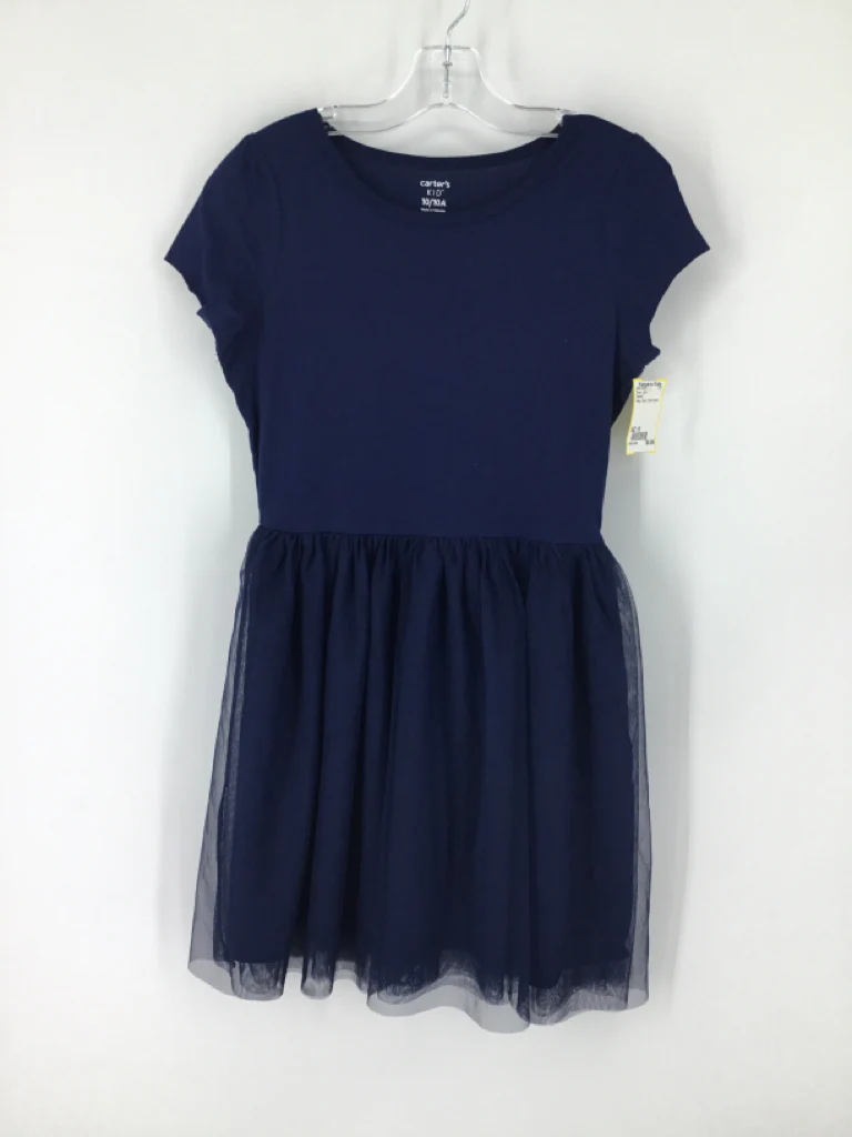 Carter's Child Size 10 Navy Dress - girls