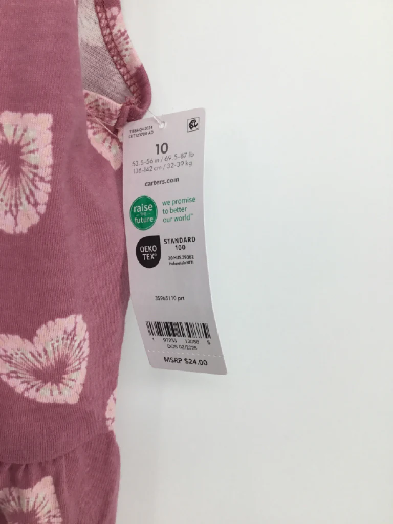 Carter's Child Size 10 Pink Dress - girls - Image 2