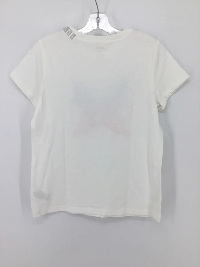 Carter's Child Size 10 White Stars & Stripes T-Shirt - Image 3