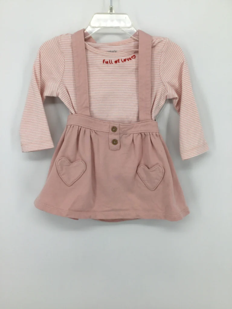 Carter's Child Size 12 Months Pink Valentine's Day Outfit