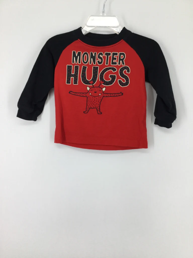 Carter's Child Size 12 Months Red Valentine's Day T-Shirt