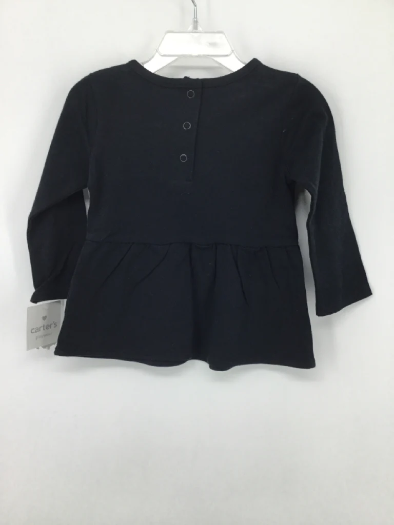 Carter's Child Size 18 Months Black Shirt - girls - Image 3