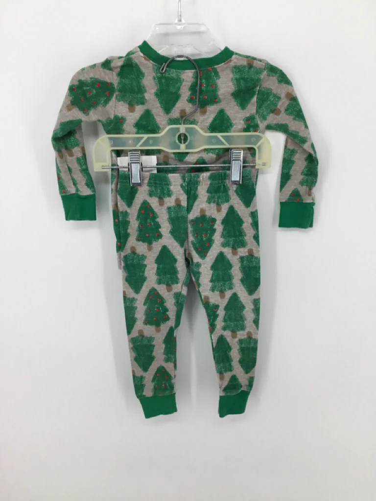 Carter's Child Size 18 Months Green Christmas Pajamas - Image 2